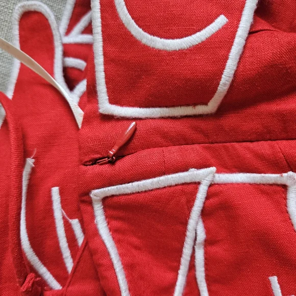 Farm Rio Red Fish Top Maxi Dress - Picture 6 of 9